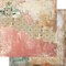 Alchemy of Art “Memories from the Trip” 8x8 Scrapbook Paper Pack | 12 Double-Sided Sheets | Travel-Inspired Vintage Designs
